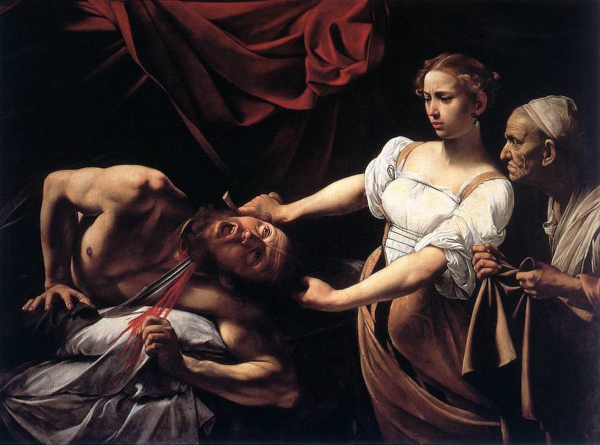 Judith et Holopherne (1599) - Le Caravagge