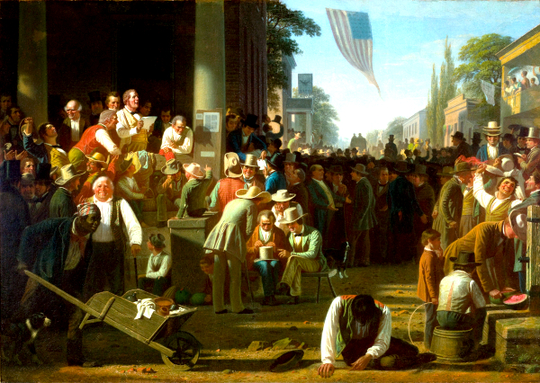 The Verdict of the People (1854) - George Caleb Bingham