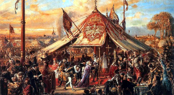 The republic at zenith of power golden liberty election AD 1573 (1889) - Jan Matejko