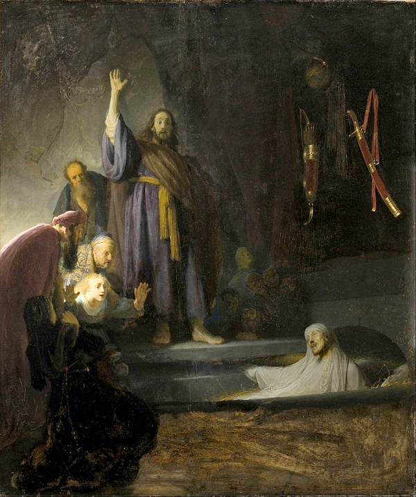 La Résurrection de Lazare (1630) - Rembrandt