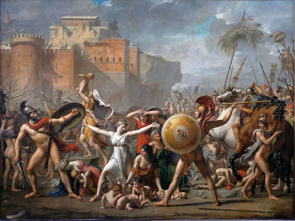Les sabines (1799) - Jacques Louis David