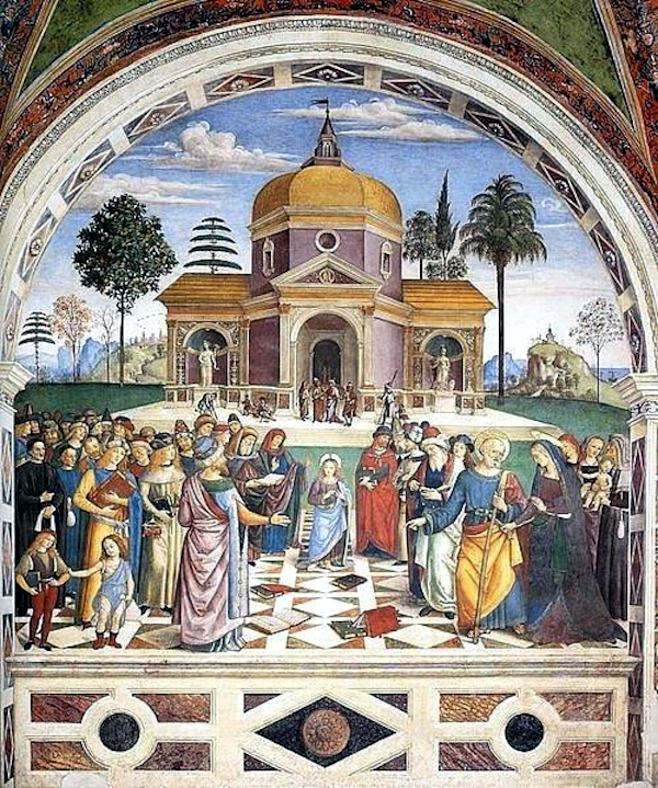 Christ among the doctors (1501) - Pinturicchio