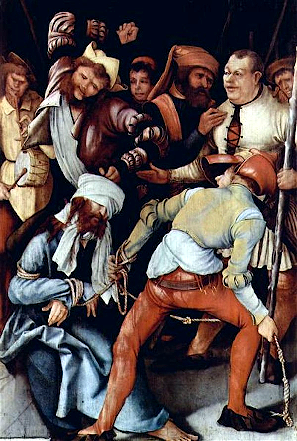 The Mocking of Christ (1503) - Matthias Grünewald