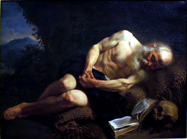 Anachorète endormi (1751) - Joseph Vien