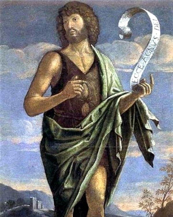 John the Baptist (??) - Bartolomeo Veneto
