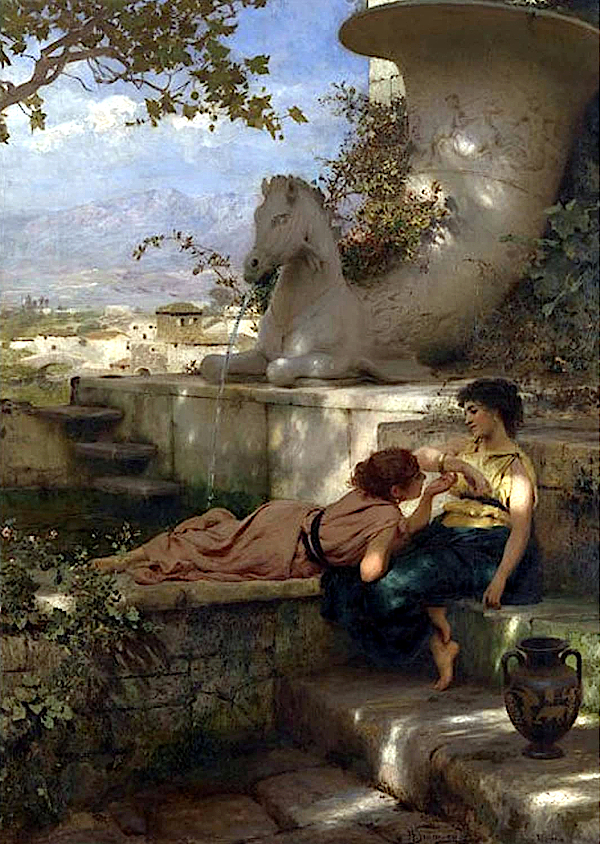 The New Bracelet (??) - Henryk Siemiradzki