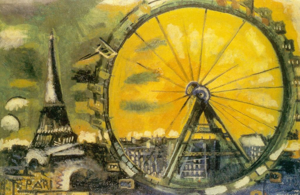 The Big Wheel (1911 - 1912) - Marc Chagall