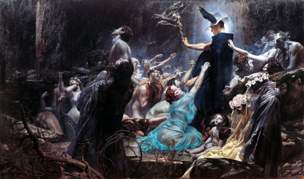 The Souls of Acheron (1898) - Adolf Hirémy-Hirschl