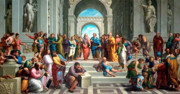 The School of Athens after Raphael (1755) - Anton Raphael Mengs